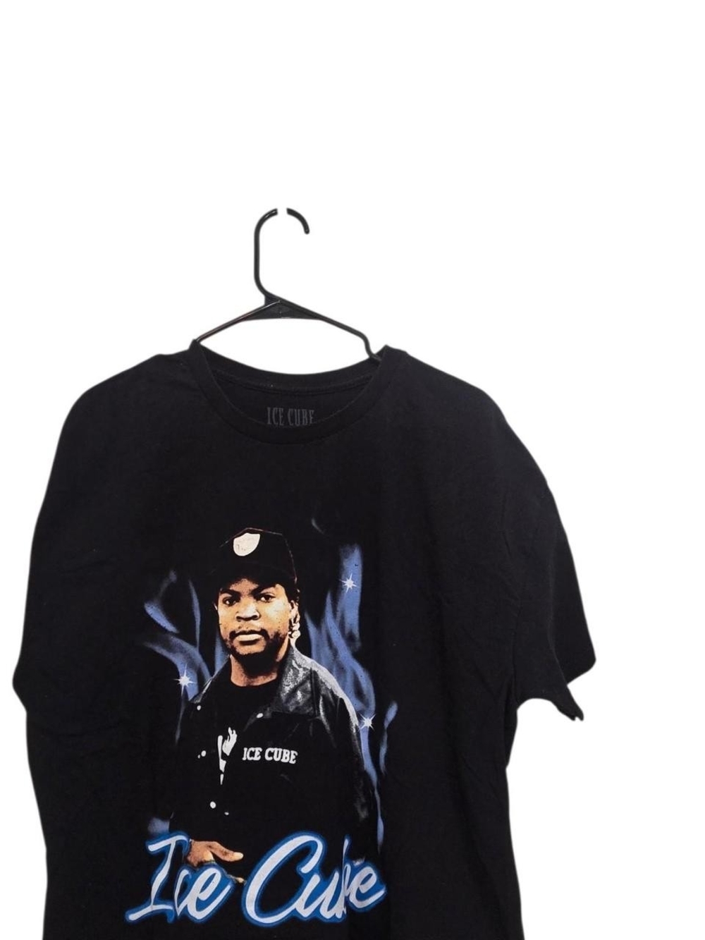 Ice Cube graphic tee in Black & Blue